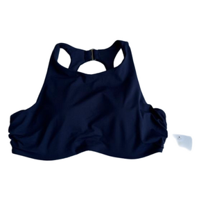 NWT Athleta Maldives Bra Cup Bikini Top Blue Size 34 B/C